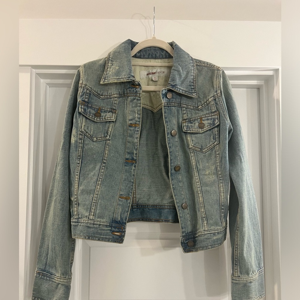 Mossimo Supply Co. Light Blue Denim Jean Jacket